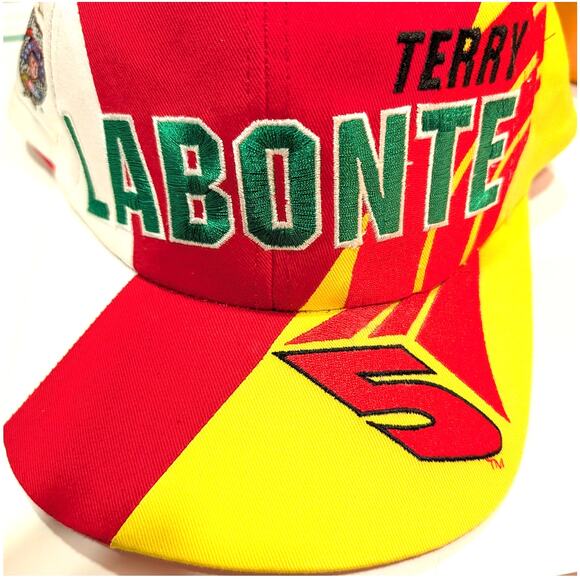 Terry Lavonte 5 50th Anniversary Kellogs Cornflakes Racing Baseball Snapback Hat - Picture 6 of 6